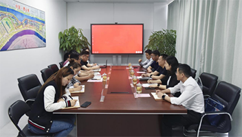 宿迁文旅集团来淮考察交流