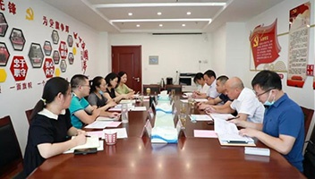 集团领导调研楚云文化公司