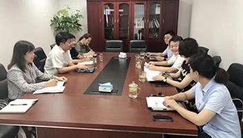 农业银行淮安分行到访市文旅集团