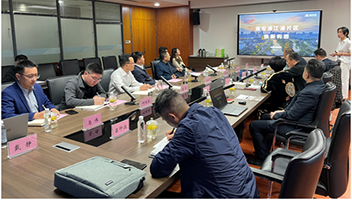 建业新中原城市运营集团高层到访市文旅集团