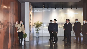 扬州市委常委、宣传部部长张长金到里运河文化长廊考察调研