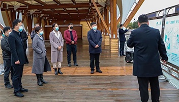 市中医院赴白马湖考察调研