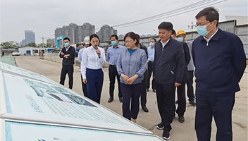 王向红副市长赴板闸遗址公园开展专题调研