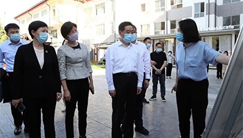 省委常委、省委宣传部部长张爱军来淮调研指导文化产业发展和大运河文化带建设工作