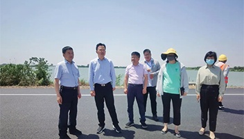 市文旅集团现场推进白马湖重点项目建设