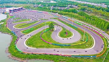 白马湖旅游度假区举办2022首届淮安全民卡丁车争霸赛