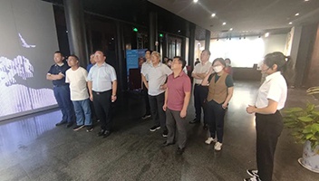 著名作家“运河之都·淮安”采风活动走进集团重点项目