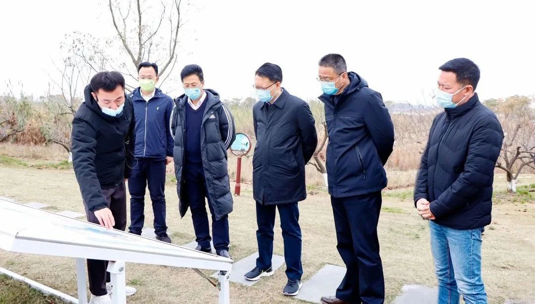 国家体育总局水上运动管理中心到白马湖、里运河片区考察