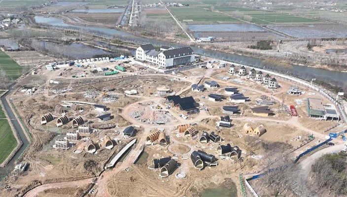 市文旅集团加快推进白马湖向日葵营地项目建设