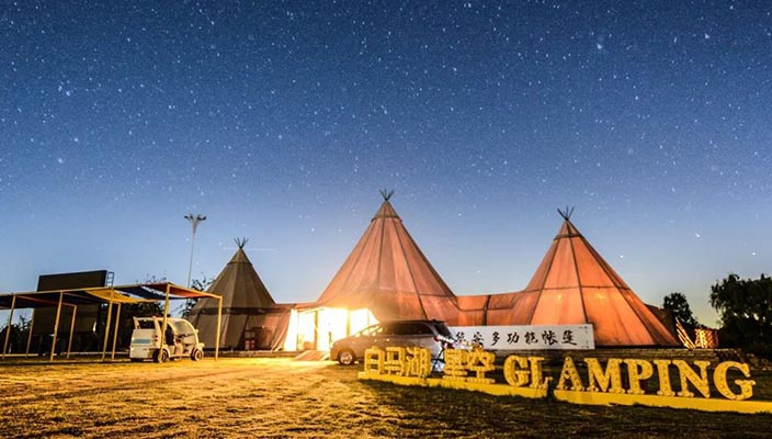 一起来看流星雨！白马湖积极培育夜观星河业态