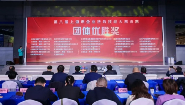 市文旅集团荣获上海市企业法务技能大赛团体优胜奖